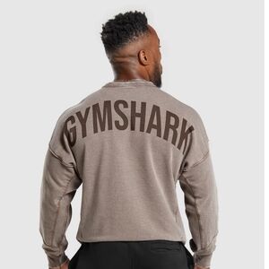 Gymshark Taupe Crewneck Sweatshirt
